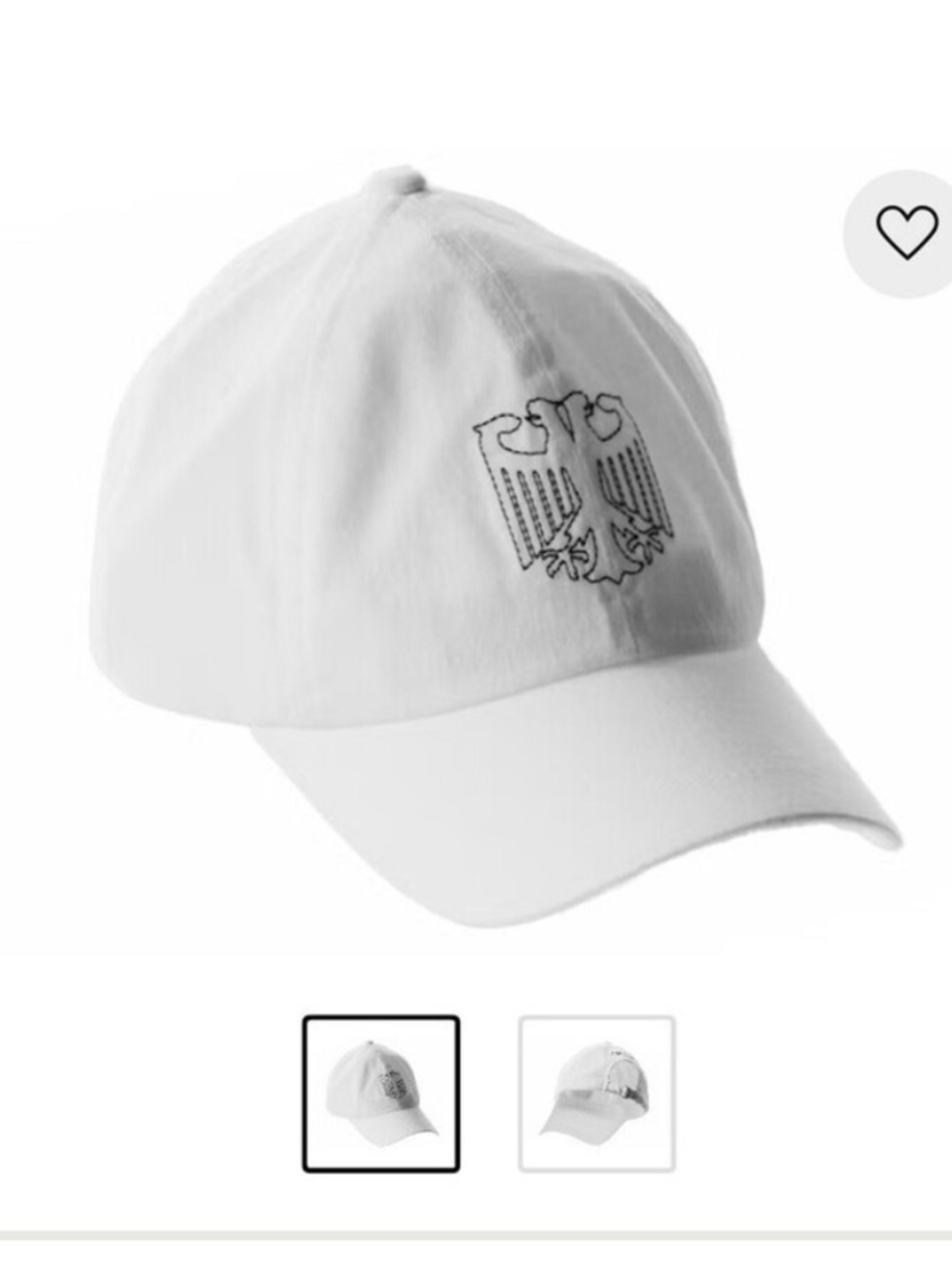 YEEZY VULTURES KOREA EXCLUSIVE HAT "WHITE" KOREA LISTING PARTY KAYNE WEST YZY
